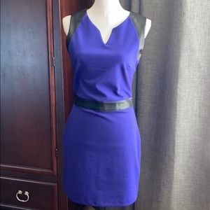 Jack by BB Dakota electric blue leather keyhole